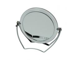 Fantasia Miroir sur pied en acrylique avec arceau en métal pliable avec grossissement de 15 x 10 x 12 cm