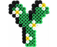 Hama - 3424 - Loisirs Créatifs - Boîte Perles à Repasser - Taille Midi - Les Lettres