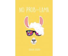 No Prob-Lama 2019 2020: Agenda Scolaire 2019 2020 , Timer, organisateurs, cahiers de devoirs et calendriers de juillet 2019 à août 2020 - calendrier ... et planificateur détudes 2019 - 2020