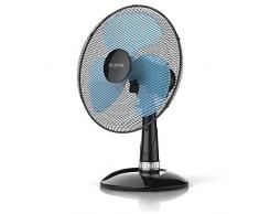 Brandson - Ventilateur de table- Ventilateur de table 30cm - 3 niveaux de vitesse - Consommation dénergie max. 40W - débit dair élevé - inclinable env. 30degrés- Oscillation env. 85degrés