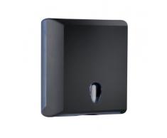 Mar Plast A70610ENE Distributeur de serviettes en papier Soft Touch Noir 300 x 105 x 290 mm