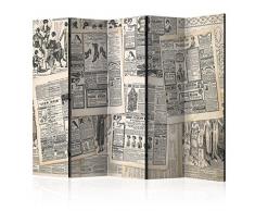 murando Paravent & Tableau daffichage en Liege: 225x172 cm Réversible Impression Recto-Verso sur Toile intissée 100% Opaque Foto Paravent decoratif en Bois avec Interieur Impression n-B-0016-z-c