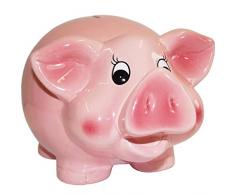 TIRELIRE FORME DUN COCHON ROSE GRAND - Tinas Collection