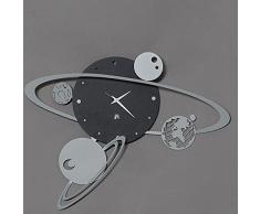 'Horloge "système solaire Arts et métiers Noir