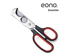 Eono Essentials - Coupe-cigare guillotine à 2 lames en acier inoxydable 420, poignée en caoutchouc, adapté à la grande majorité des cigares, coffret cadeau offert