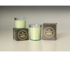 The Greatest Candle in the World TG075SA Bois de Santal Bougie dans Verre Recyclé Cire Végétale Lot de 2