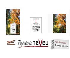 Bloc éphéméride comiques 97 x 65 sur plaque illustrée (nature)