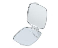 DIYthinker Halloween Chapeau de Sorcière Noire Carrée Maquillage Compact Miroir de Poche Miroirs Mignon Petit Cadeau Portable à la Main