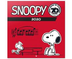 Erik - Calendrier Mural 2020 Snoopy - 30 x 30 cm