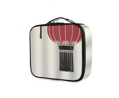 SUGARHE Paravent décoratif de Style Chinois et Nouvel an Fleur de Prunier,Sac cosmétique Multifonctionnel La beauté