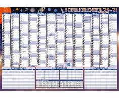 Calendrier scolaire StEINPAPIER 2020/2021 DIN A1