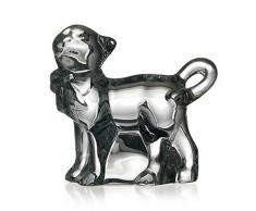 Statue, figurine en cristal, collection "Cars", satiné, Grand Chat 8,5 cm (GERMAN CRYSTAL powered by CRISTALICA)