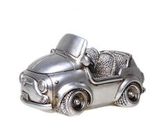 UDO Schmidt 89240 Tirelire Sport Cabrio Mini Tirelire en Argent Vieilli pour Voiture