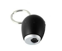 SODIAL Horloge electronique de projection creative Horloge numerique a LED Mini horloge de projection portable mini lampe de poche horloge de projection