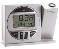 Proficell/Technoline WT 590 Réveil à projection - Gris