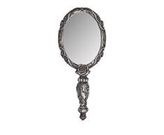 Miroir à main Baroque Rose argent - Gothique - Alchemy Gothic