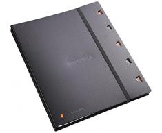 Rhodia Exabook 132146C Cahier Organisation Spirale A4+ 160 pages ligné avec marge et cadre en-tête