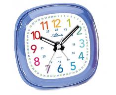Atlanta Réveil pour Enfants Bleu Analogique Lumière 1736-5