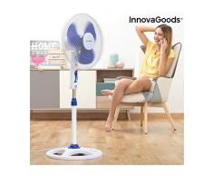 InnovaGoods IG814250 Ventilateur sur pied Ø 40 cm 50 W Blanc Bleu