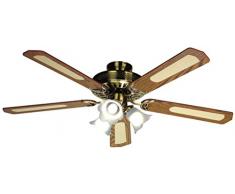 Farelek Baleares Ventilateur de plafond 132 cm