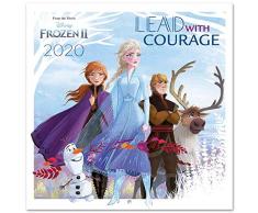 Erik - Calendrier Mural 2020 La Reine Des Neiges 2-30 x 30 cm