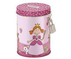 Sigikid - 24735 - Enfant Fille - Tirelire Fantaisie Princesse - Pinky Queeny - Rose