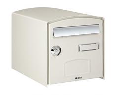 Decayeux 3015821247500 Boîte aux lettres simple face DOME - Ton pierre, Ton Ral 1013