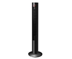 fam famgizmo 120cm Ventilateur Tour QuietSet Puissant et Ultra Silencieux,50W,Oscillation, Télécommande,3 Vitesses, Minuterie, Noir Ventilateur Colonne