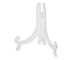 Metaltex 299118 Porte Assiette chevalet 18cm, Acrylique, Multicolore, 28 cm