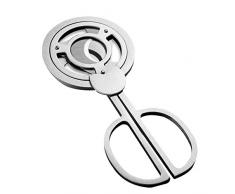 TOOGOO Lames triple Coupe-cigare en acier inoxydable Gadgets de Poche Couteau Ciseaux de cigares cubains