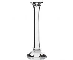 Bougeoir, chandelier,support de bougie, collection "CRESCENDO", 22 cm, transparent (GERMAN CRYSTAL powered by CRISTALICA)