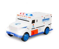SODIAL Voiture Tirelire NuméRique Enfants Jouet Tirelire Tirelire Enfant Tirelire éLectronique Tirelire Enfant Enfants Cash Coin Coffre-Fort Camion