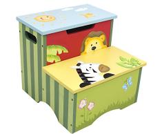 Tabouret marchepied pot chaise siège banc enfant table de jeu ou bureau W-8320A