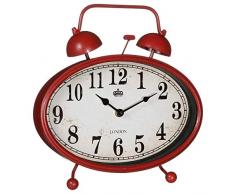Atmosphera - Pendule à Poser Rouge D29 - Bistrot dAntan