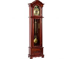 Maxstore Horloge à Poser Kronos, Pendule Acajou, 200 cm