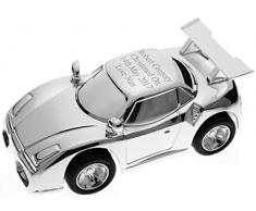 Go Find A Gift Tirelire gravée personnalisée en Argent pour Voiture de Sport