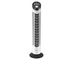 Cecotec Ventilateur Colonne ForceSilence 790 Skyline. Hauteur 30’’ (76 cm), Oscillant , Moteur en Cuivre, 3 Vitesses, Minuterie 2 Heures , 50 W.