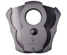 GERMANUS Coupe-Cigare, Butterfly Cutter, en acier inoxydable