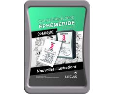 Lecas Bloc calendrier éphéméride avec dessins humoristiques 2020