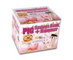 Out of the blue Tirelire en céramique, Cochon, avec Marteau