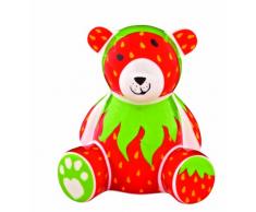 RITZENHOFF Petite Tirelire Ourson avec Fraises par Petra Mohr 2010