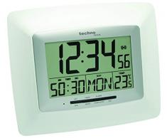Technoline WS8100 Horloge Radio- Pilotée Argent