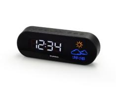 Radio-réveil Smartwares CL-1489 – Double alarme – Radio FM – Affichage météo