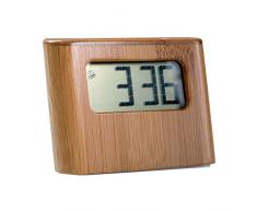 Mini horloge solaire en bambou