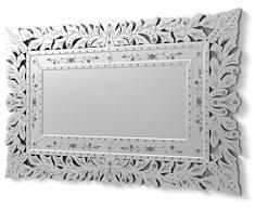 DekoArte VN009 - Miroir Mural de Style vénitien de Placement Horizontal et Vertical 120x78cm
