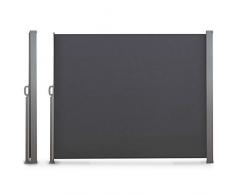 Probache - Paravent extérieur rétractable 300x160cm Gris Anthracite Store Vertical