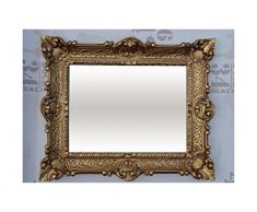 Lnxp Miroir de Style Baroque Style rétro en Or 56 x 46 cm Renaissance Opulenter