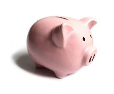 TIRELIRE COCHON, géante, xxl, tirelire originale, tirelire à casser, rigolote, rose, argent, monnaie, tirelire en céramique, avec marteau et enclos en bois (Rose)