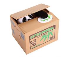 Mallalah Panda Drôle Stealing Box Money Tirelire Piggy Cat Chien Chat Singe Bank Money Bank Cadeaux Voler de largent Banque
