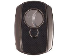 GERMANUS Coupe Cigares Double Lame Guillotine Cutter, Butterfly Carbon